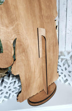Load image into Gallery viewer, Santa Christmas woodland shelf sitter diy kit
