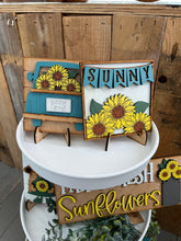 Load image into Gallery viewer, Sunflowers Sunshine Tier Tray Kit
