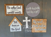 Load image into Gallery viewer, Faith Tier Tray Kit, craft, home decor, diy kit
