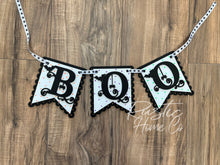 Load image into Gallery viewer, Halloween Boo Seasonal Banner garland
