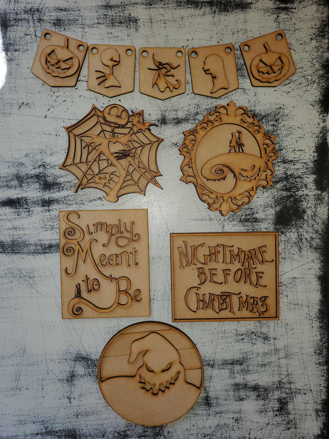 Nightmare Before Cristmas Tier Tray Kit