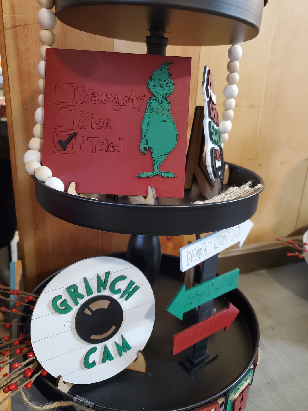 Grinch Tier Tray Kit