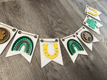 Load image into Gallery viewer, St. Patrick’s Day Seasonal Banner garland
