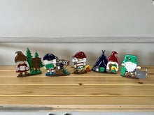 Load image into Gallery viewer, Outdoor gnomes, Tier Tray Kit, craft, home decor
