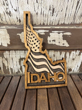 Load image into Gallery viewer, Layered Idaho wood cutout
