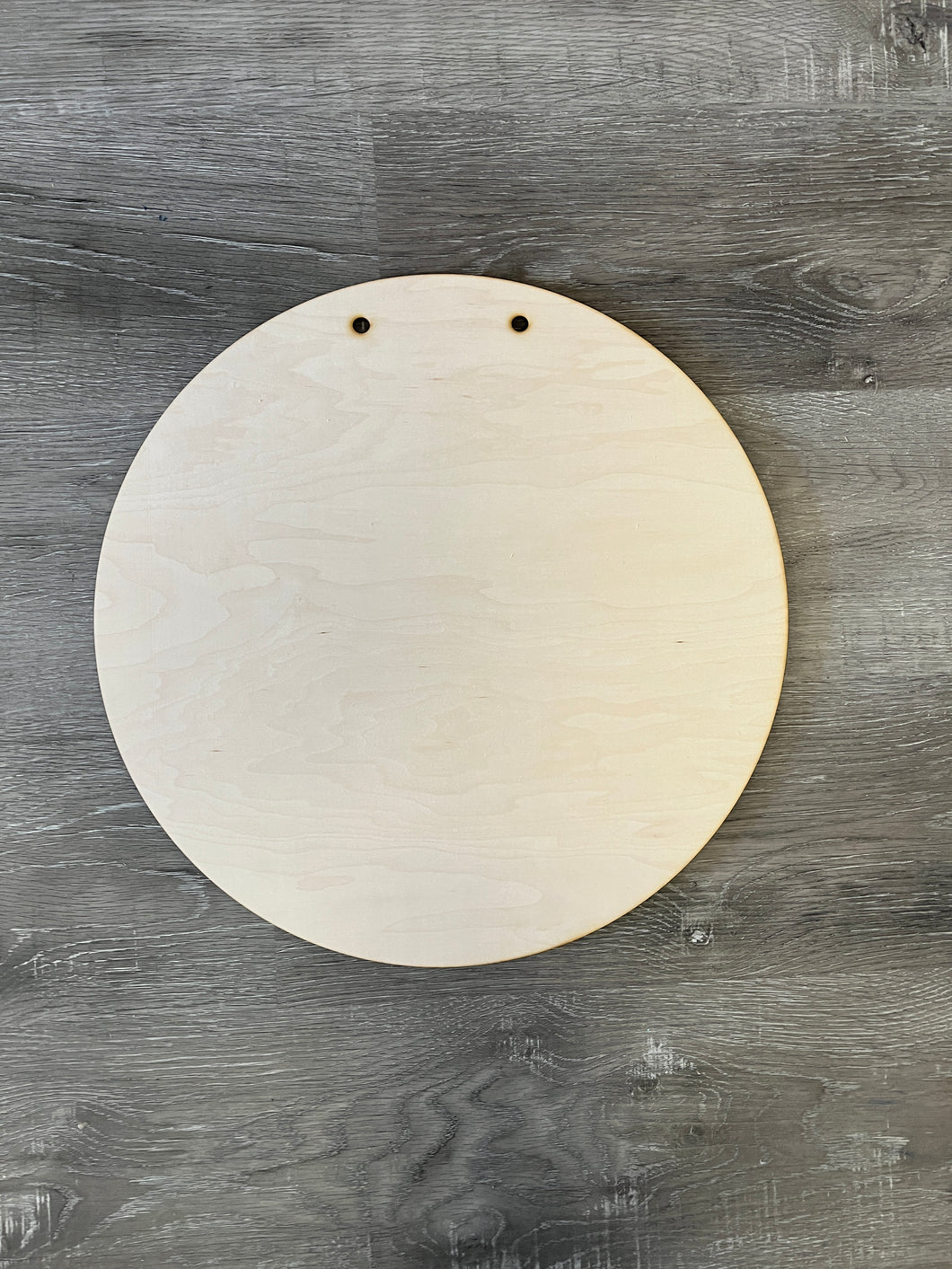 Round Blank Doorhanger