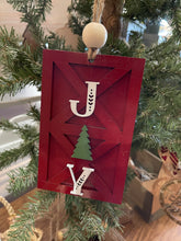 Load image into Gallery viewer, Christmas Tree Wooden Ornaments
