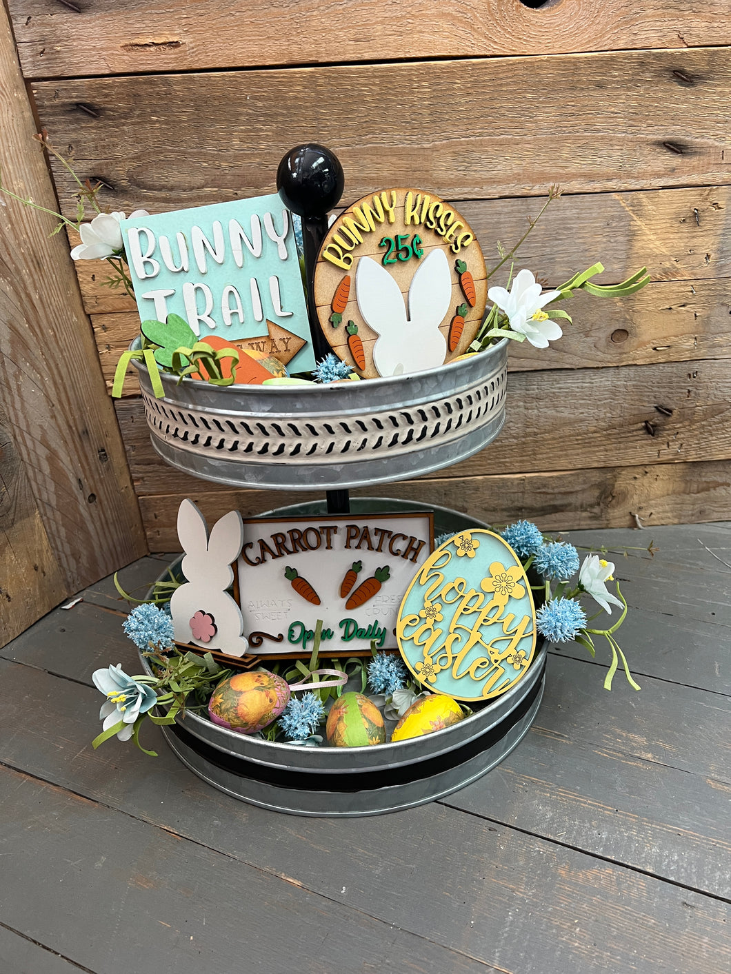 Bunny Trail Easter Tier Tray Kit