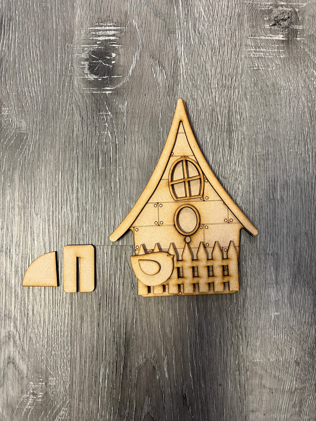 Birdhouse cutout