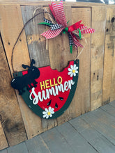 Load image into Gallery viewer, Hello Summer Watermelon Doorhanger
