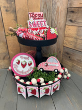 Load image into Gallery viewer, Strawberry Summer Tier Tray Kit, craft, home decor, diy kit
