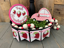 Load image into Gallery viewer, Strawberry Summer Tier Tray Kit, craft, home decor, diy kit
