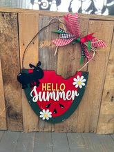 Load image into Gallery viewer, Hello Summer Watermelon Doorhanger
