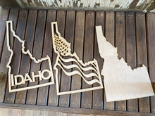 Load image into Gallery viewer, Layered Idaho wood cutout
