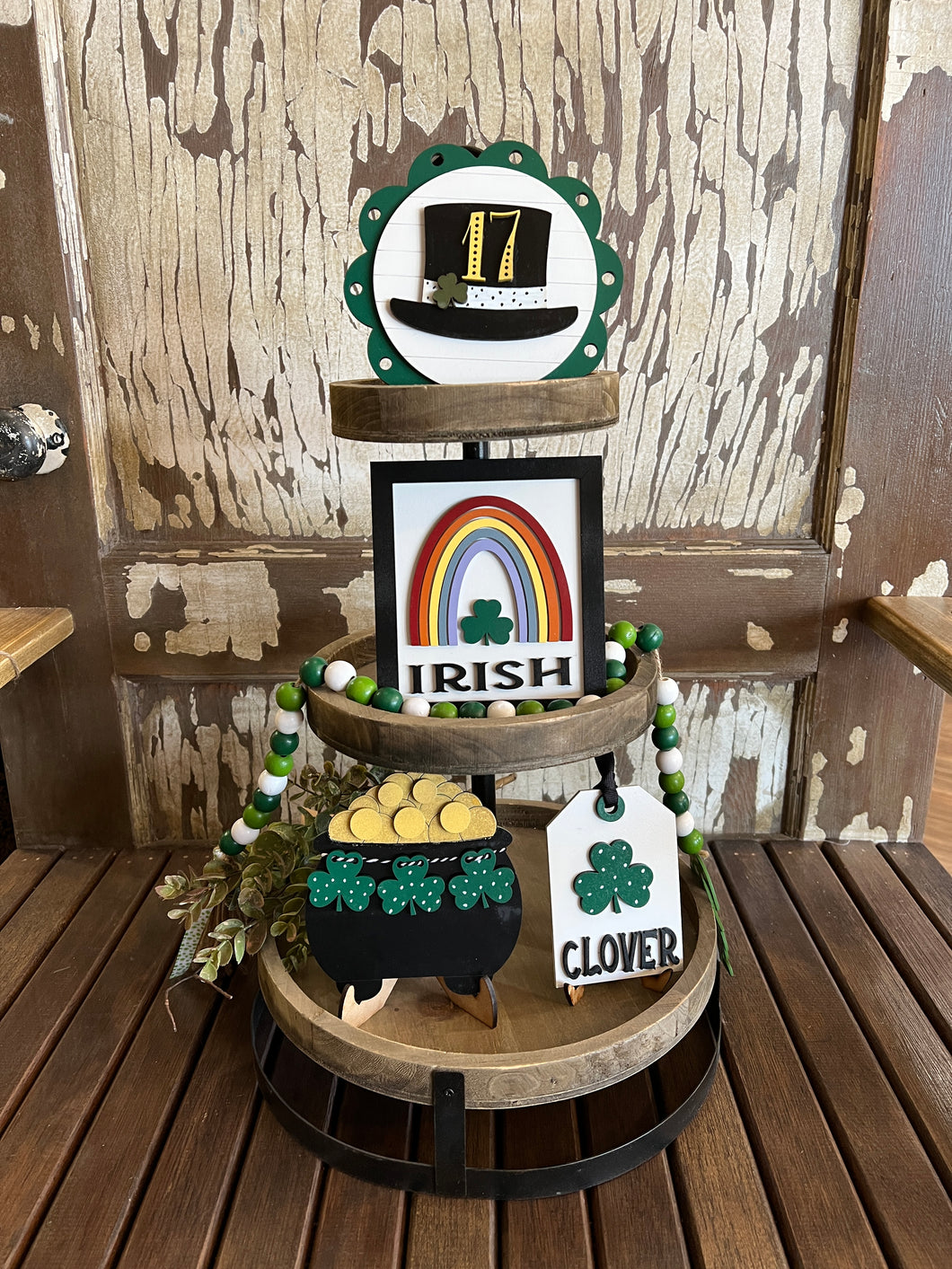 St. Patrick’s Day Irish Rainbow Tier Tray Kit